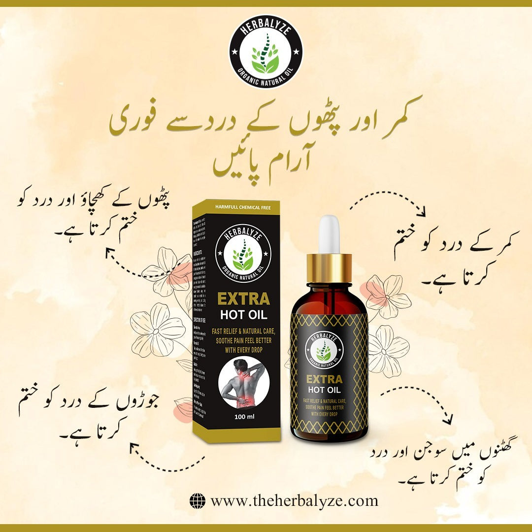 THE HERBALYZE - BODY PAIN OIL