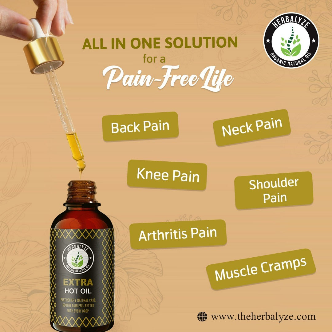 THE HERBALYZE - BODY PAIN OIL